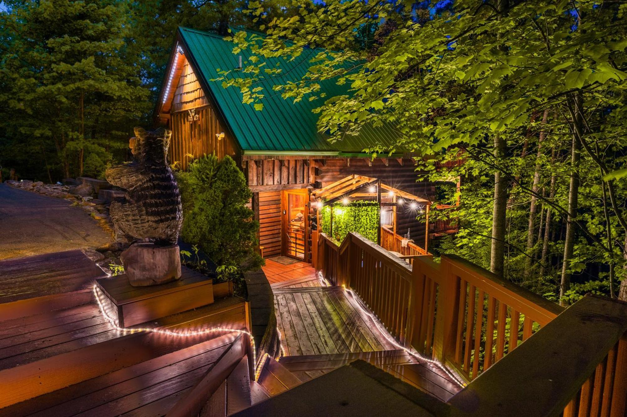 Cabin In A Gated Resort With Seasonal Resort Pool Пиджен Фордж Екстериор снимка
