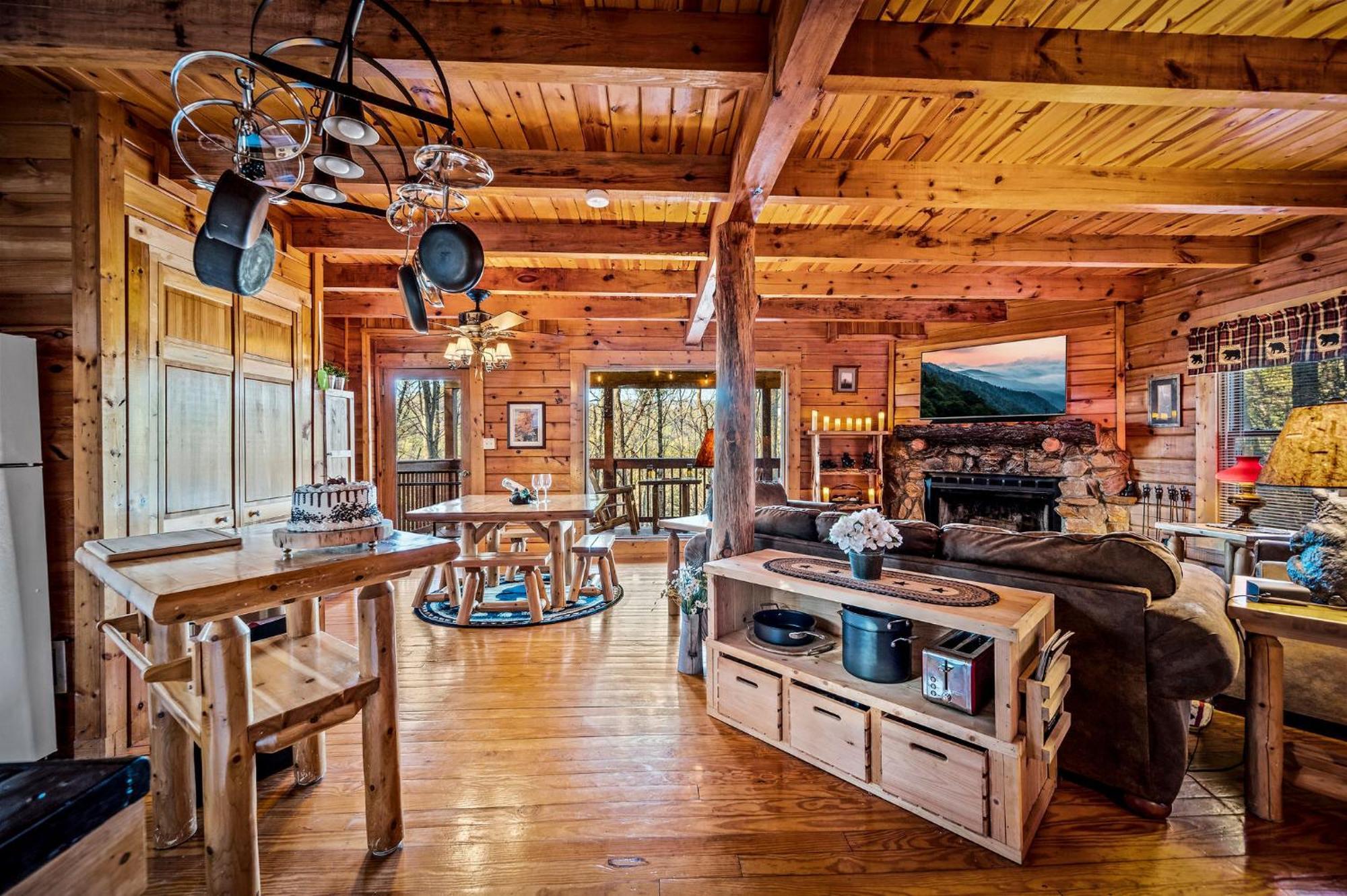 Cabin In A Gated Resort With Seasonal Resort Pool Пиджен Фордж Екстериор снимка