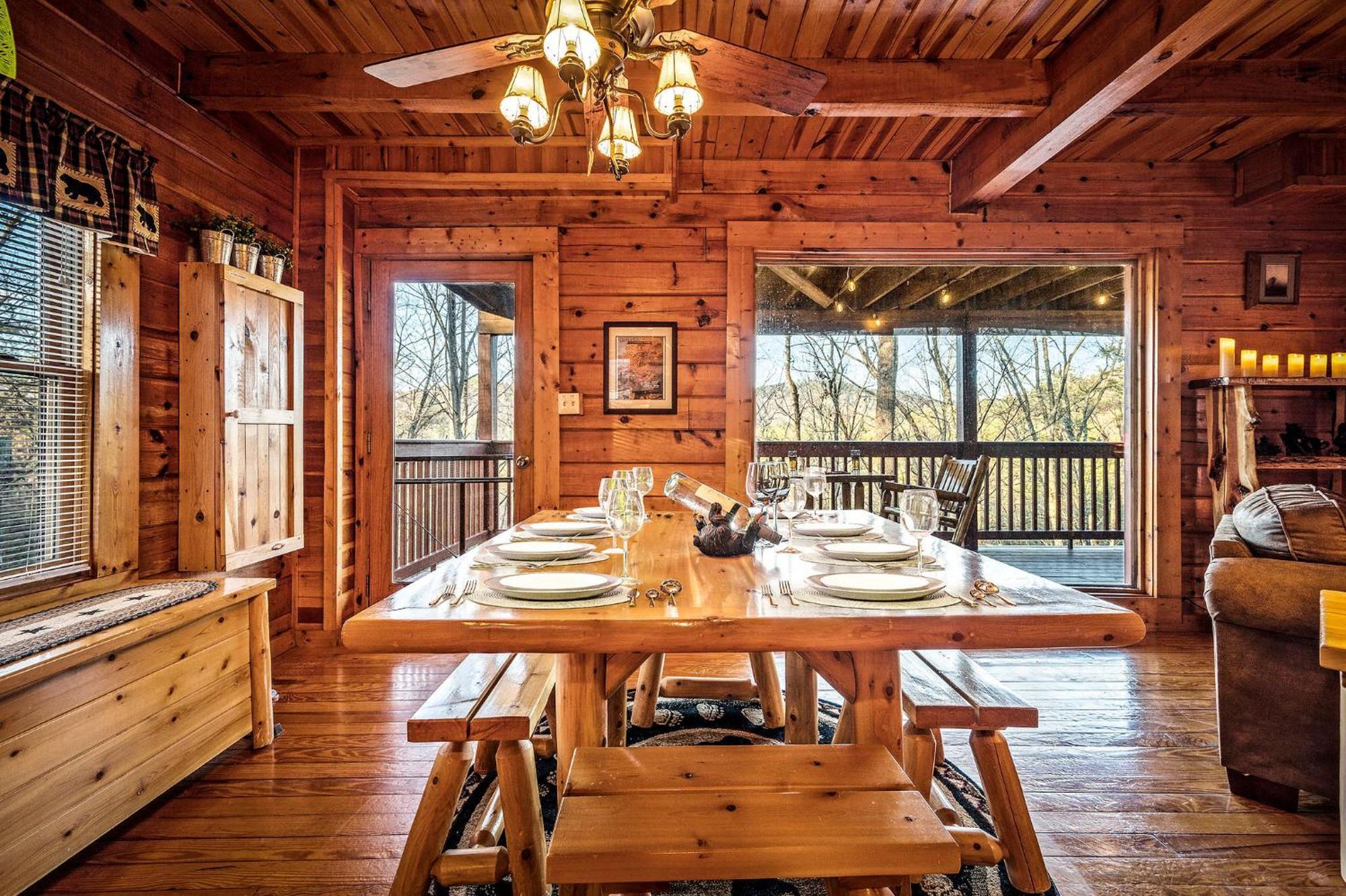 Cabin In A Gated Resort With Seasonal Resort Pool Пиджен Фордж Екстериор снимка